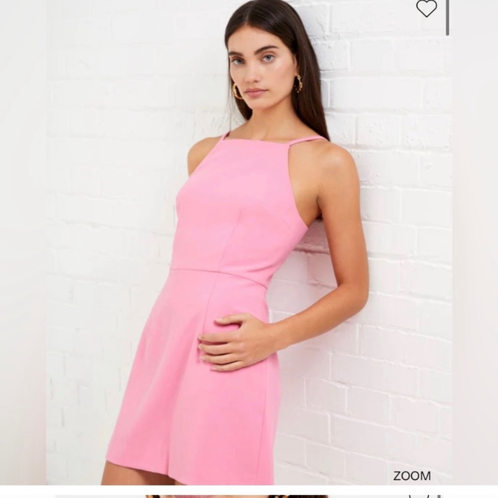 French connection pink dress